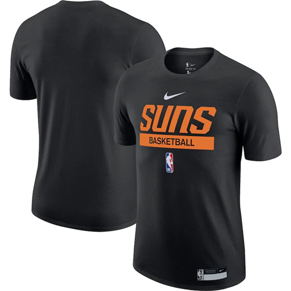 Men's Phoenix Suns Black 2022/23 Legend On-Court Practice Performance T-Shirt